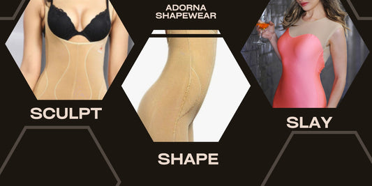 Adorna Body Bracer - Cotton Blend Shapewear for Women