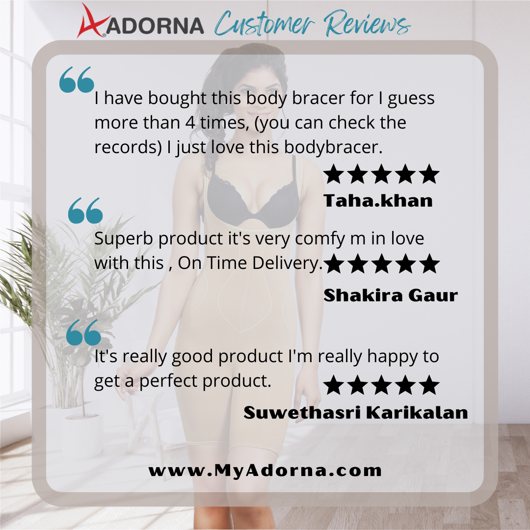 Adorna Shapewear - Such a detailed review by an  customer for Adorna  Body Slimmer. Thanks for taking out your time and pouring your heart out!  We really appreciate your words and