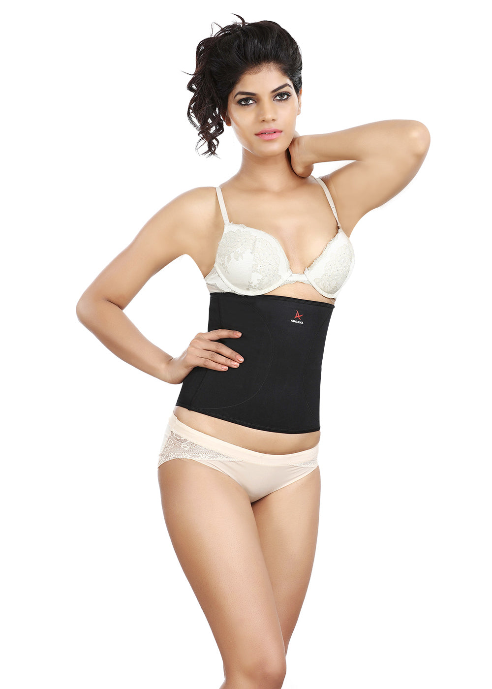 Buy online Skin Colored Cotton Tummy & Thigh Shaper from lingerie for Women  by Adorna for ₹1149 at 5% off